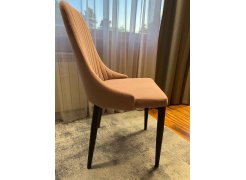 Стул на металлокаркасе Kora gray / black фото покупателя 123