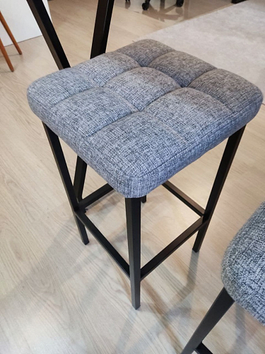 Барный стул Лофт линкольн белый / белый матовый фото покупателя 186