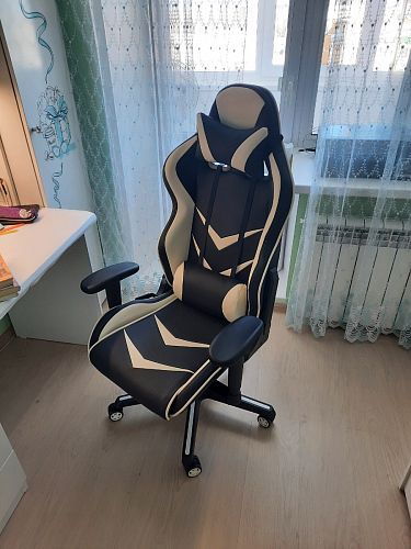 Компьютерное кресло Racer черное / красное фото покупателя 46