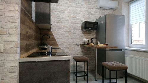 Барный стул Лофт ткань канди грей / черный матовый фото покупателя 74