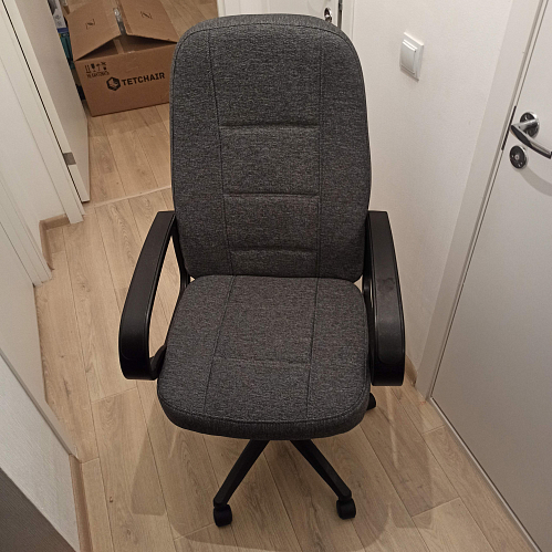 Компьютерное кресло CH747 красный, экокожа фото покупателя 3