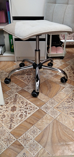 Компьютерное кресло One/Ван флок серый 29 фото покупателя 18