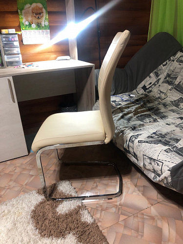 Стул Basit light grey fabric фото покупателя 45