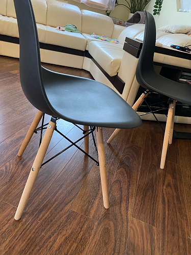 Пластиковый стул Eames PC-015 серый фото покупателя 338