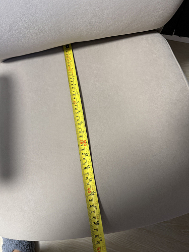 Компьютерное кресло Benefit/Бенефит флок серый 29 фото покупателя 1