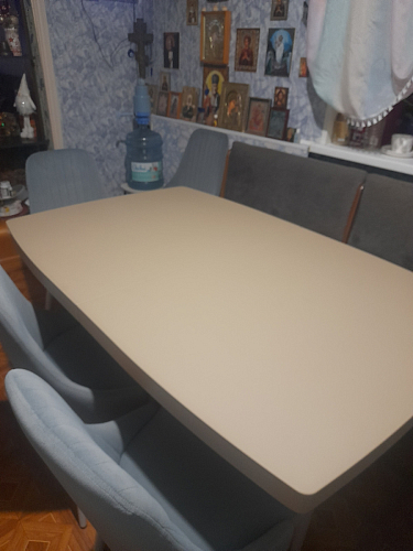 Стул на металлокаркасе Kora gray / black фото покупателя 437