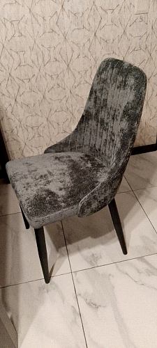 Стул на металлокаркасе Kora gray / black фото покупателя 384