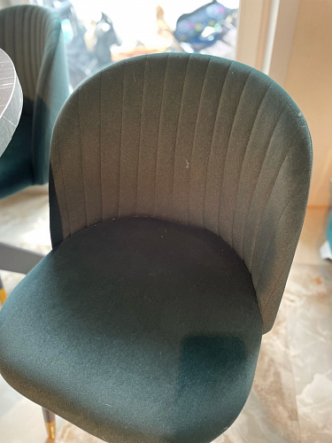 Стул на металлокаркасе Gabi beige / black / gold фото покупателя 952