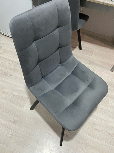 Стул на металлокаркасе Чилли К латте / белый фото покупателя 952