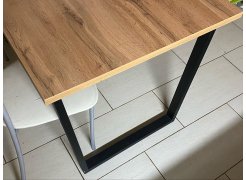 Стол Лота Лофт 120 25 мм сабия / черный матовый фото покупателя 383