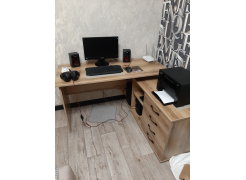 Компьютерный стол с тумбой КСТ-109 тумба слева фото покупателя 106