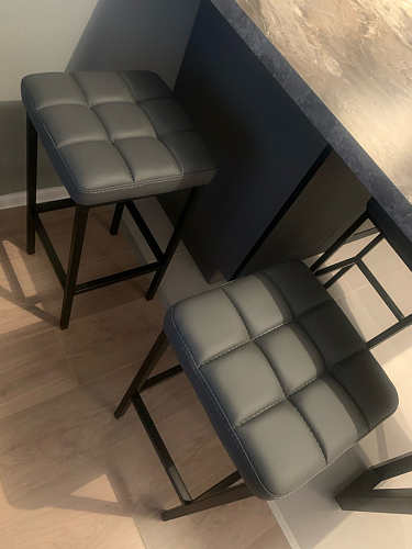 Барный стул Лофт катания минт / белый матовый фото покупателя 247