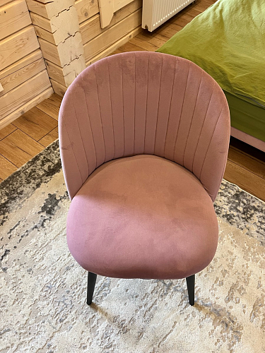 Стул на металлокаркасе Gabi wine red / black фото покупателя 181