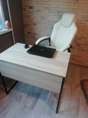 Компьютерное кресло Kadis коричневое / бежевое фото покупателя 10