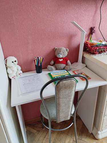 Стол письменный Kiwi белый - Уцененный экземпляр фото покупателя 97