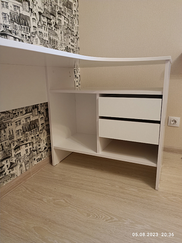 Стол письменный СПм-25 правый венге фото покупателя 23