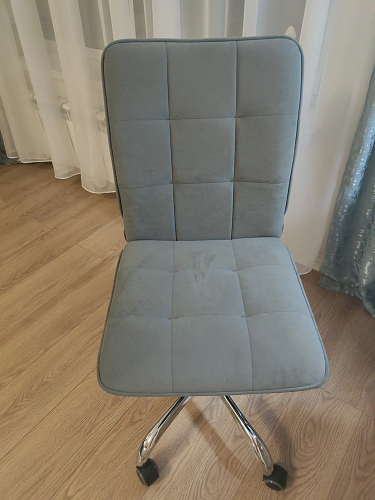 Компьютерное кресло One/Ван флок бежевый 7 фото покупателя 78