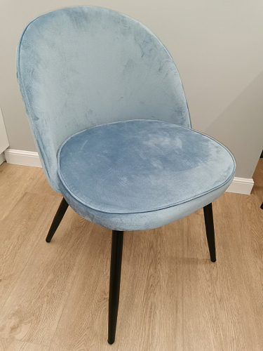 Стул на металлокаркасе Dodo blue фото покупателя 101