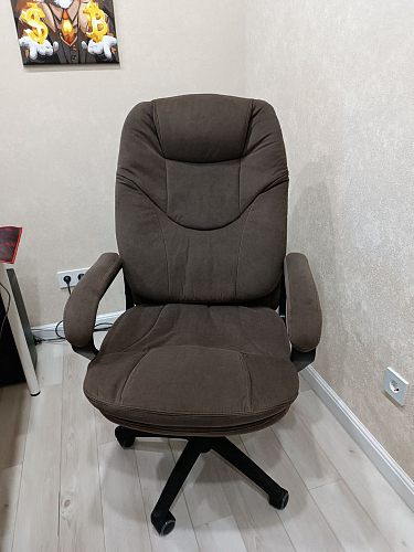 Компьютерное кресло Comfort Lux/Комфорт Люкс черный фото покупателя 108