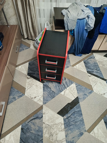 Тумба Ханна черная / красная - Уцененный экземпляр фото покупателя 110