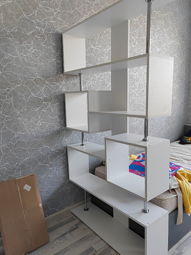 Стеллаж СТ-2 венге / беленый дуб фото покупателя 2