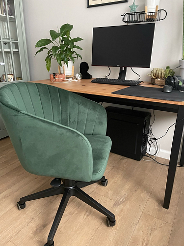 Компьютерное кресло Тибо сиреневый фото покупателя 49