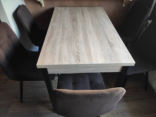 Стол Оригон навара / черный матовый фото покупателя 8