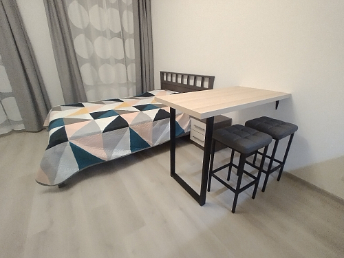 Барный стул Лофт катания минт / белый матовый фото покупателя 193