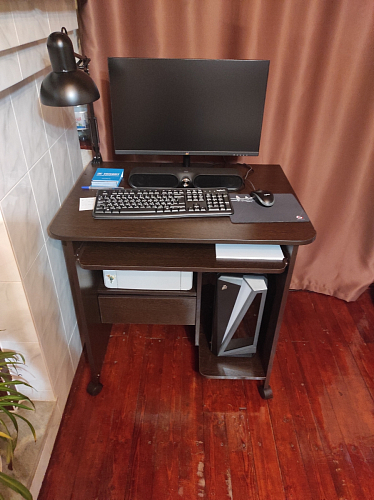 Компьютерный стол КСТ-10.1 белый фото покупателя 32