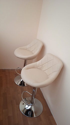 Барный стул Curt бежевый фото покупателя 1