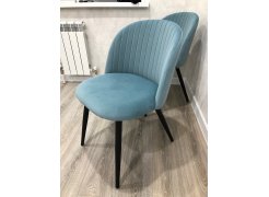 Стул на металлокаркасе Gabi 1 light purple / black фото покупателя 473