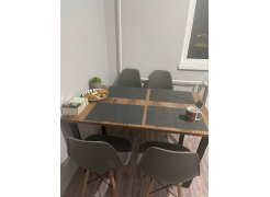 Стол Лота Лофт 120 25 мм сабия / черный матовый фото покупателя 86