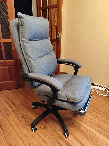 Компьютерное кресло Rapid голубое фото покупателя 96