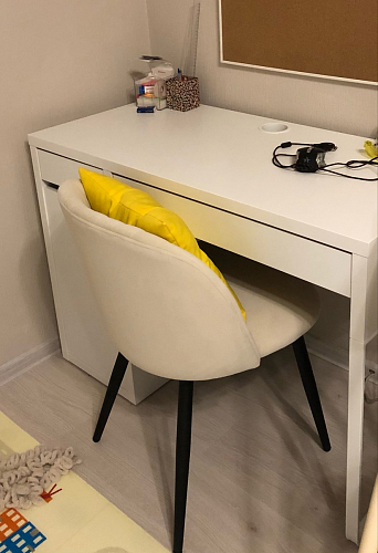 Стул на металлокаркасе Gabi gray / black фото покупателя 274