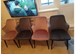 Стул на металлокаркасе Velen dark blue фото покупателя 2