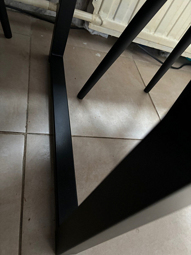 Стол Форли дуб велингтон / черный матовый фото покупателя 5