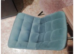 Стул на металлокаркасе Челси светло-серый / черный каркас фото покупателя 185