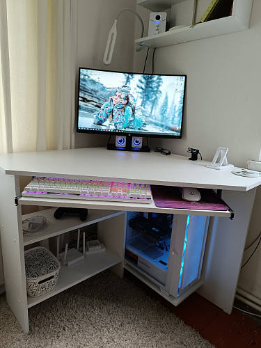 Компьютерный стол Джаз-29 венге фото покупателя 1