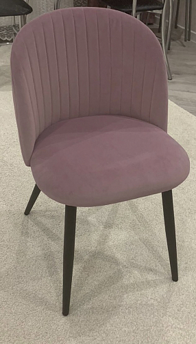 Стул на металлокаркасе Gabi 1 dark gray / black фото покупателя 173