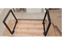 Стол Лота Лофт 120 25 мм дуб делано темный / черный матовый фото покупателя 464