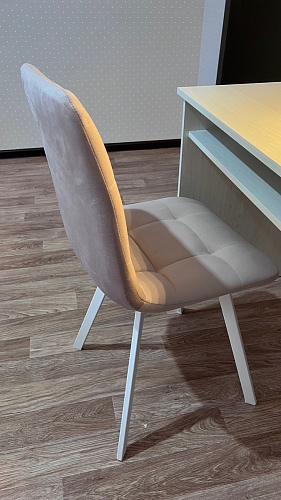 Стул на металлокаркасе Чилли К кирпичный / черный фото покупателя 648