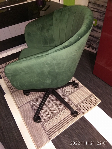 Компьютерное кресло Тибо 01 светло-коричневый / черный фото покупателя 56