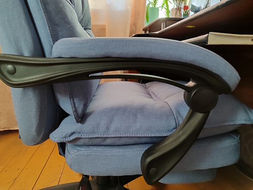 Компьютерное кресло Rapid голубое фото покупателя 123