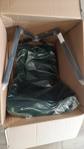 Стул на металлокаркасе Челси К крутящийся бирюзовый / черный фото покупателя 256