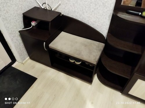 Обувница Аврора дуб млечный / венге фото покупателя 36