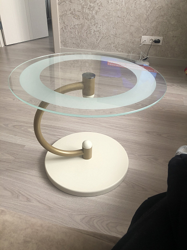 Журнальный стол Дуэт 13Н черный / венге фото покупателя 3