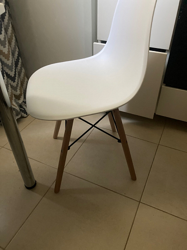 Пластиковый стул Eames PC-015 серый фото покупателя 482