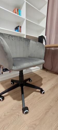 Компьютерное кресло Тибо confetti chocolate / белый фото покупателя 60