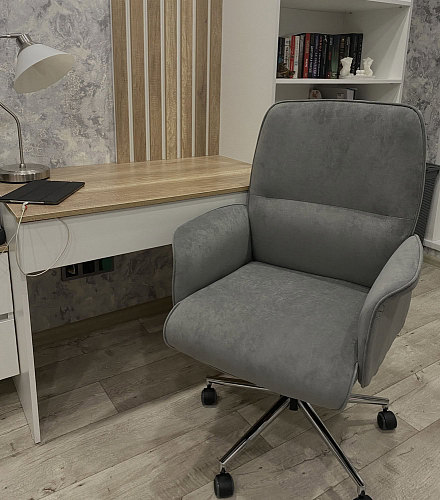 Компьютерное кресло York/Йорк серое фото покупателя 13