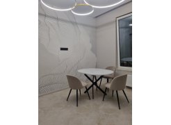 Стул на металлокаркасе Gabi 1 gray / black фото покупателя 388